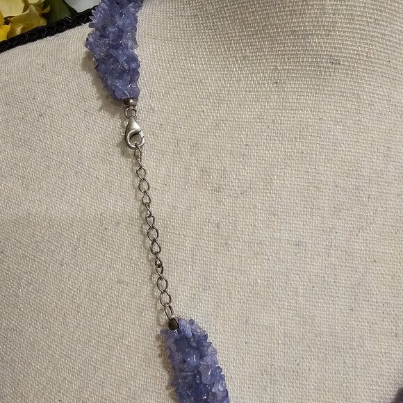 Tanzanite Necklace for women, Authenticity Certificate - Picture 3 of 9